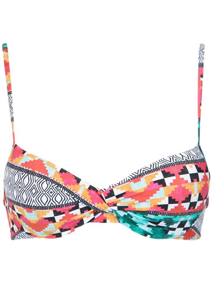 Lygia & Nanny Cassis Printed Bikini Top - Multicolour