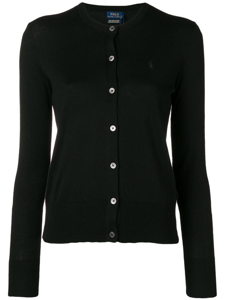 Polo Ralph Lauren Buttoned Up Cardigan - Black