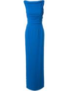 Dsquared2 Open Back Dress, Women's, Size: 42, Blue, Viscose/spandex/elastane/polyester