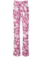 Alexis Burgos Floral Print Trousers - Pink