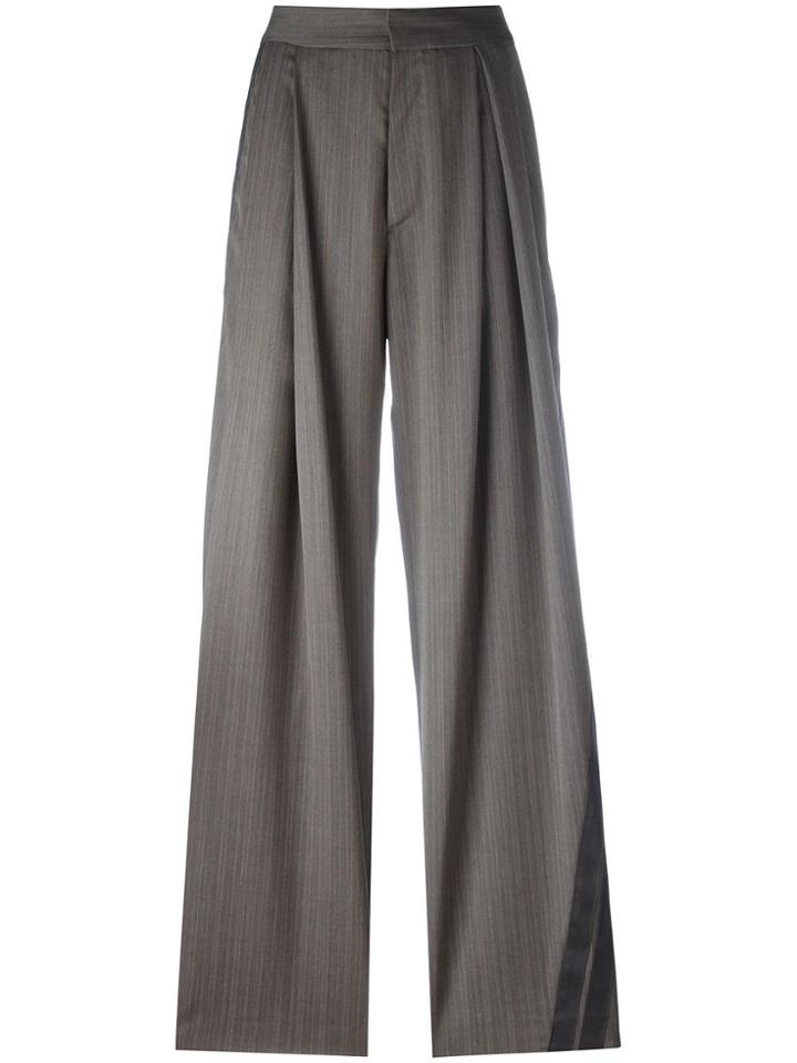 A.f.vandevorst 'party' Palazzo Trousers - Grey