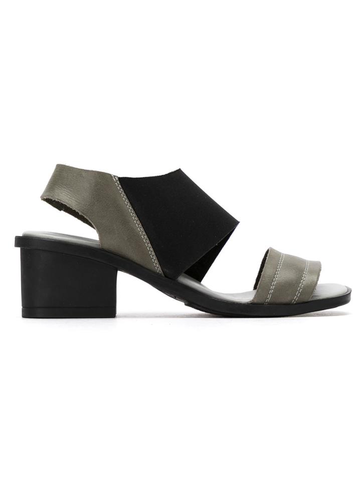 Mara Mac Bicolour Block Heel Sandals - Unavailable
