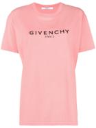 Givenchy Logo Patch T-shirt - Pink & Purple