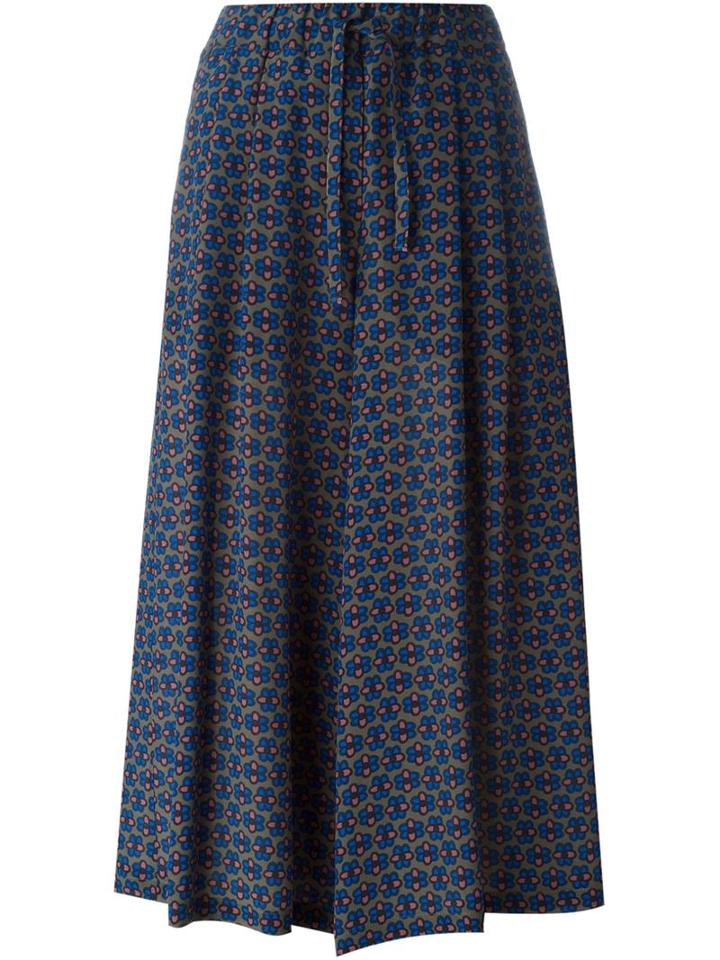 Odeeh Printed Cropped Trousers