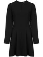 Georgia Alice Flared Mini Dress - Black