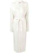 Forte Forte Belted Shirt Dress - White