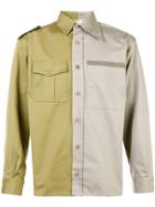 Gosha Rubchinskiy Contrasting Shirt - Nude & Neutrals