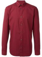 Maison Margiela Classic Casual Shirt, Men's, Size: 48, Red, Cotton