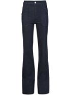 See By Chloé Bootcut Jeans, Women's, Size: 26, Blue, Cotton/spandex/elastane