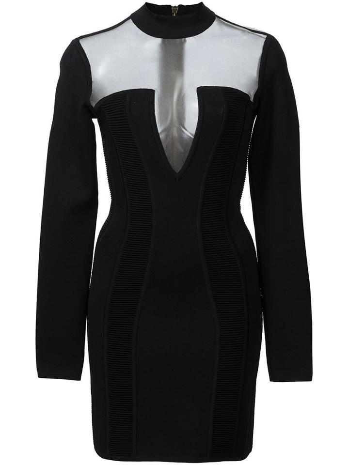 Balmain Open Panel Mini Dress