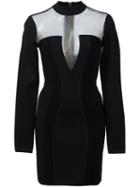 Balmain Open Panel Mini Dress