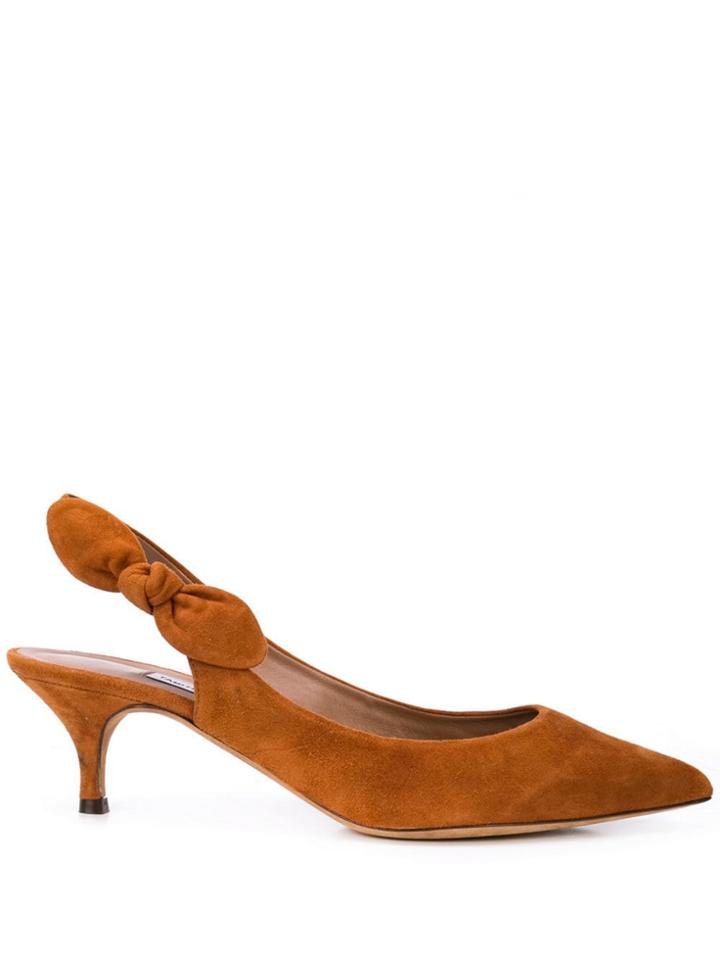 Tabitha Simmons Rise Slingback Pumps - Brown