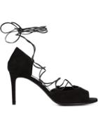 Saint Laurent Jane 105 Pumps, Women's, Size: 37, Black, Suede/leather