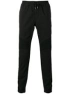 Hydrogen Gathered Ankle Trousers, Men's, Size: 34, Black, Cotton/spandex/elastane