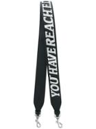 Stella Mccartney Appliquéd Bag Strap - Black