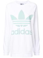 Adidas Logo Patch Sweatshirt - White