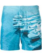 Orlebar Brown Boat Print Swim Shorts
