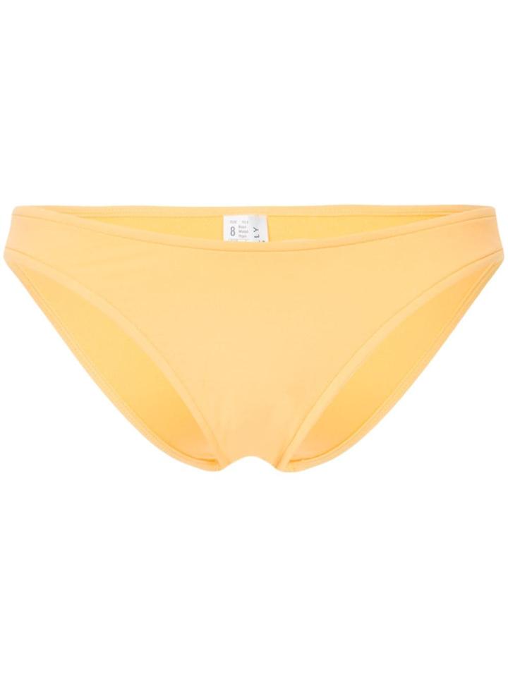 Seafolly Active Swim High But Bikini Bottom - Yellow