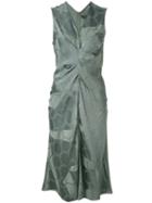 Isabel Marant - Hexagon Print Dress - Women - Cotton/ramie/viscose - 40, Green, Cotton/ramie/viscose
