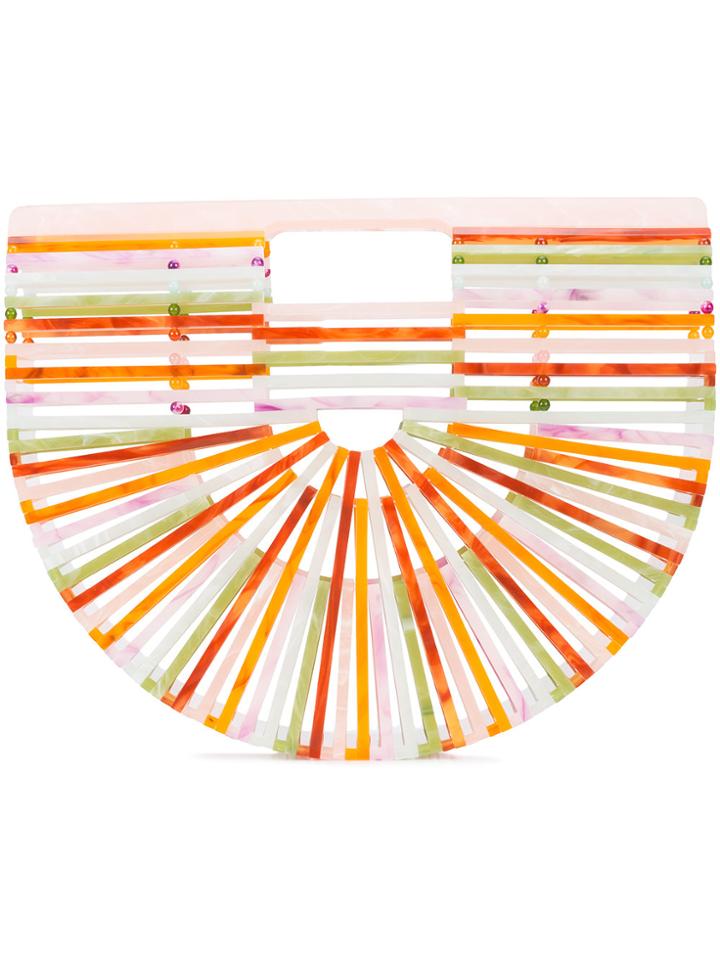 Cult Gaia Half Moon Clutch - Multicolour