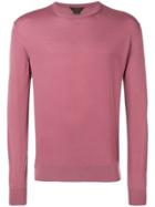 Ermenegildo Zegna Xxx Fine-knit Jumper - Pink