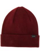 Paul Smith Logo Patch Beanie - Red