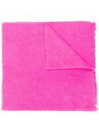 Zadig & Voltaire Logo Scarf - Pink