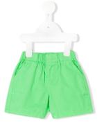 Knot - Twill Chino Shorts - Kids - Cotton - 6 Mth, Green
