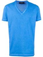 Dsquared2 Slogan Print T-shirt, Men's, Size: Xl, Blue, Cotton