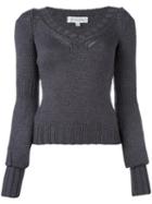 Io Ivana Omazic 'ampolla' Jumper, Women's, Size: 42, Grey, Merino