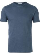Moncler Classic T-shirt, Men's, Size: S, Blue, Cotton