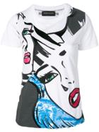 Sport Max Code Pop Art Print T-shirt - White