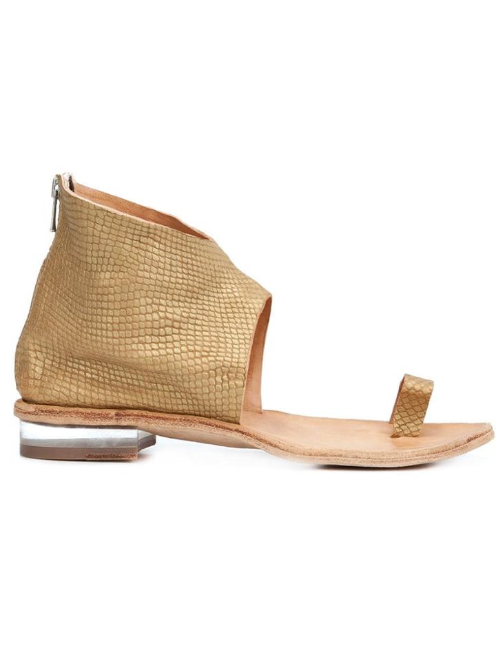 Officine Creative Toe-ring Sandals - Yellow & Orange