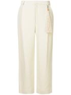 Muller Of Yoshiokubo Straight Leg Trousers - White