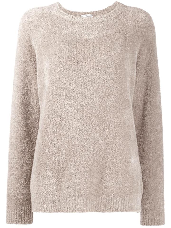 Brunello Cucinelli Relaxed Jumper - Neutrals