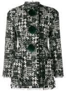 Dolce & Gabbana Fitted Pompom Jacket - Black