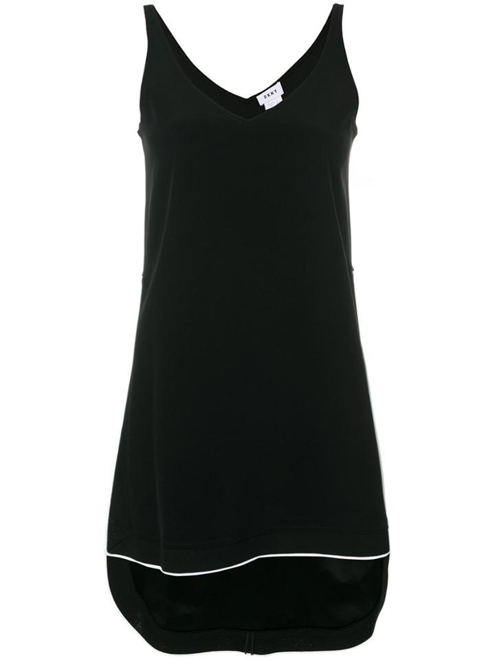 Dkny Classic Shift Tank Top - Black