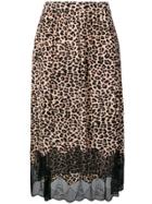 Zadig & Voltaire Joslin Print Leo Skirt - Neutrals