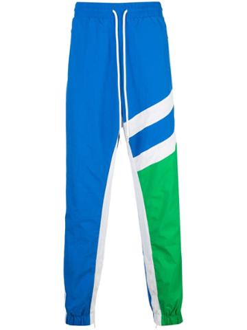 God's Masterful Children Stripes Track Trousers - Blue