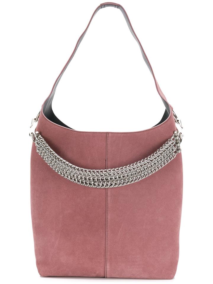 Alexander Wang Chain Shopper Bag - Pink & Purple