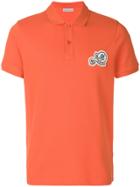 Moncler Logo Polo Shirt - Yellow & Orange