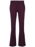 Versace Classic Flared Trousers - Pink & Purple