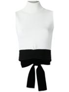 Egrey - Cropped Knit Top - Women - Viscose - P, White, Viscose