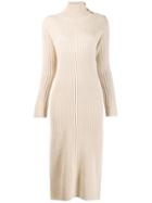 See By Chloé Knitted Jumper Dress - Neutrals