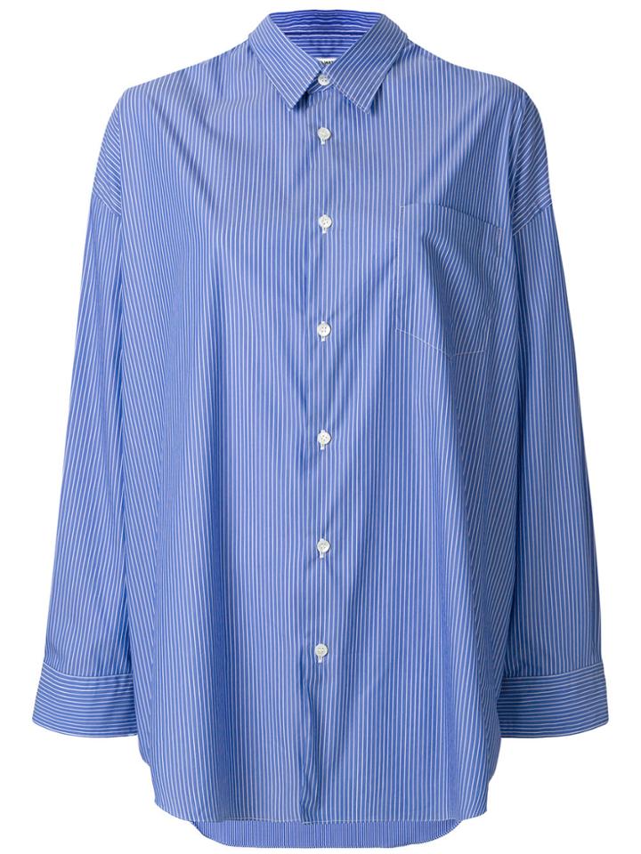 Junya Watanabe Striped Shirt - Blue