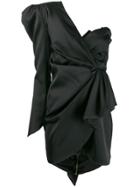 Nineminutes One Shoulder Dress - Black