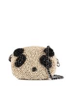Anteprima Panda Shaped Mini Bag - White