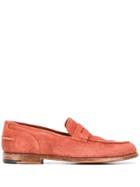 Alberto Fasciani Classic Loafers - Orange