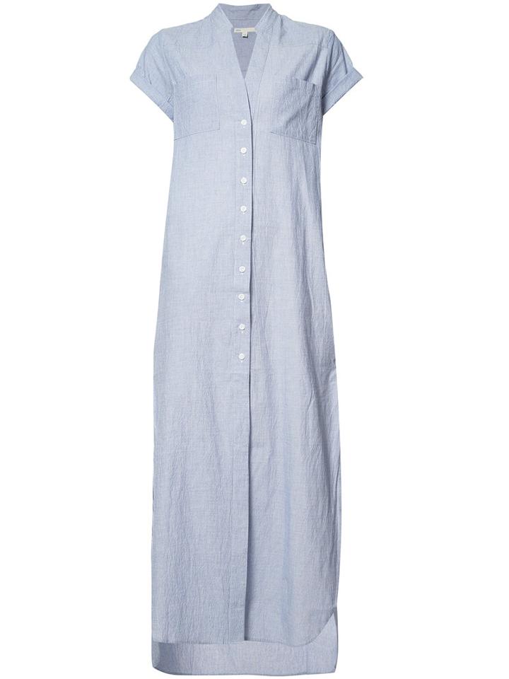 Onia Kim Woven Cover Up, Women's, Size: Xs, Blue, Cotton/spandex/elastane