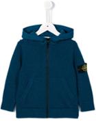 Stone Island Kids Knitted Hoodie, Boy's, Size: 12 Yrs, Blue